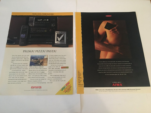 Aiwa lot 2 - aiwa, original