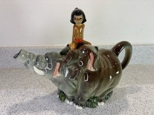 DISNEY SHOWCASE LIMITED EDITION PAUL CARDEW : THE JUNGLE BOOK ELEPHANTS TEAPOT