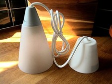 IKEA DROP WHITE OPAQUE GLASS