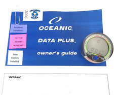 Oceanic Data Plus Air & Nitrox Puck Scuba Dive Computer + Manual #3066