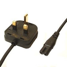 Tacx Vortex Mains Power Cable (UK 3 Pin Plug) 2PIN