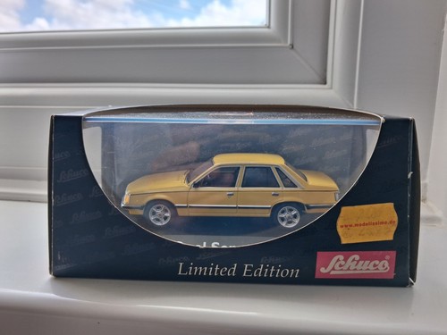 Schuco opel senator yellow - opel,