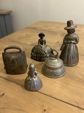 Set Of Five Vintage Brass