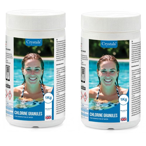 2kg chlorine granules - 2kg, spa
