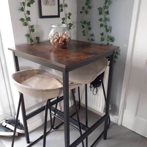 Tall industrial bar table - tall,