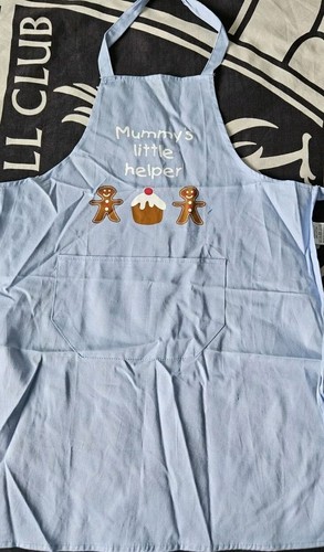 Blue child kitchen apron - 2,