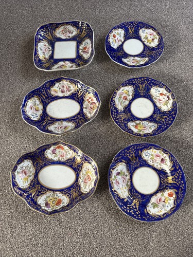 Vintage ridgway plates - 6x,