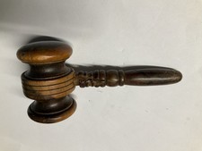 OLD WOOD WOODEN TREEN TURNED