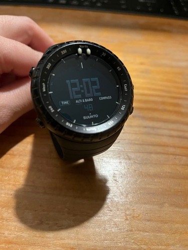Suunto core all black watch - suunto,