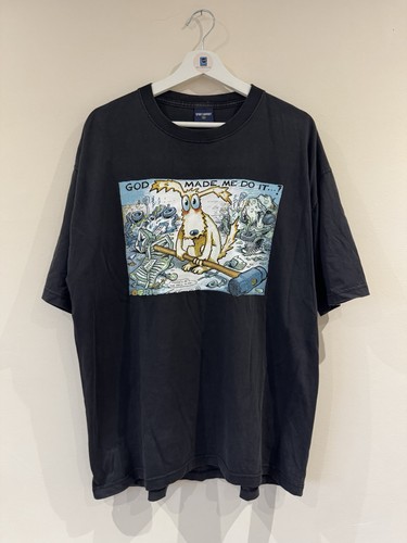 Vintage 90s ogri biker - ogri, cartoon
