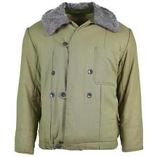 GENUINE HUNGARIAN ARMY QUILTED JACKET M65 WINTER WARM PARKA FUR COLLAR NEW
