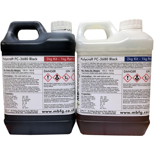 Polycraft fc3680 black - fc3680,