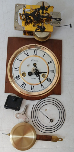 Vintage wall clock movement - vintage,