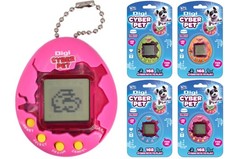 Cyber Pet TAMAGOTCHI Style Electronic Virtual Retro Stocking Filler Key Ring