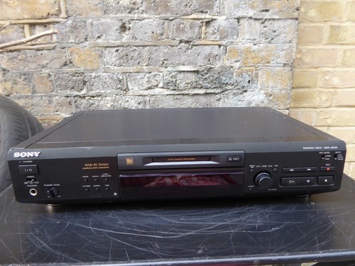 Sony mds je520 - sony, deck