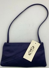 L K Bennett Satin Navy Blue