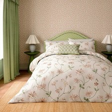 Sanderson Options Honeysuckle & Sweetpea Cover Set Double Rose
