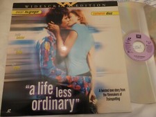 A LIFE LESS ORDINARY- LASER DISC FILM. 1998. EWAN MCGREGOR, CAMERON DIAZ.