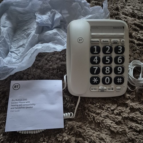 Big button 200 corded phone - big,