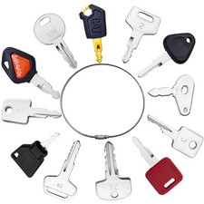 14 Master Plant Keys Excavator