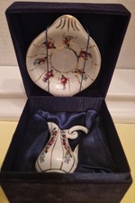 Regal Porcelain Ornamental Miniature Wash Bowl & Jug.