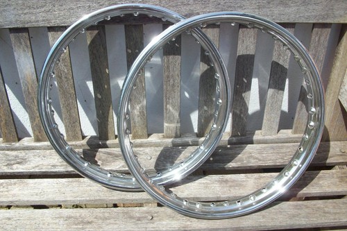 Dunlop chrome wheel - chrome, rims