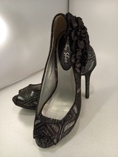 Ruby Shoo Donna Black Silver