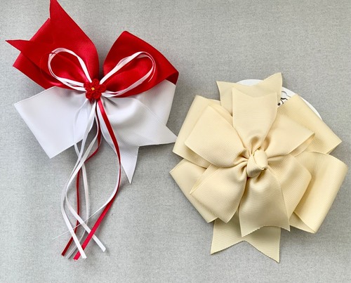 Lot girls hair fancy bows - 2,