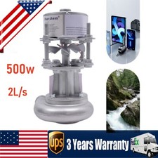 500W Hydroelectric Generator Modern Micro Hydro Power Station Water Turbine
