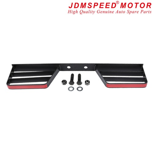 Black twin rear - black, towbar