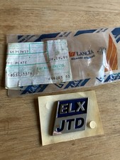 (B06) 46757613 Orig. FIAT PUNTO (188) Emblem Badge 'ELX' Rear