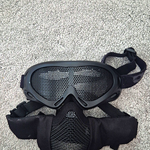 Nuprol black paintball goggles - nuprol,