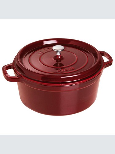 Staub cocotte round cast iron - staub,