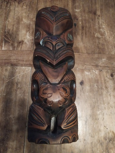 Vintage 49cm maori tekoteko - 49cm,