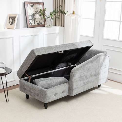 Single chenille fabric sofa - chenille,