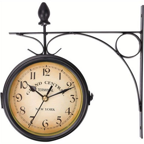 Double sided wall clock - wall,