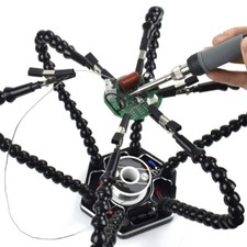 Helping Hands Soldering Station Third Hand Soldering Tool 6 Flexible Arms