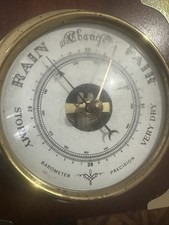 Vintage Weather Station Brass