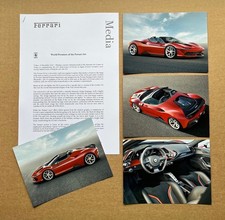 Ferrari J50 Press Photographs