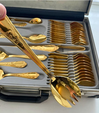 Bestecke Solingen 23/24k Gold