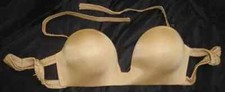 3 Pcs Egyptian Handmade Solid Bra Dina Professional Belly Dance skin color