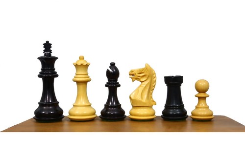 Wooden chess set fierce - wooden,