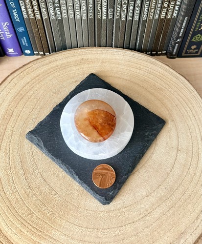 New fire agate - agate, crystal