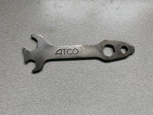 Atco lawnmower vintage - vintage, spanner