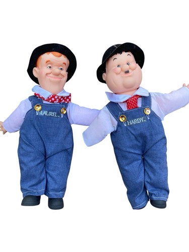 Laurel hardy dolls - &,