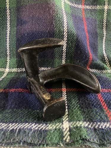 Vintage cast iron shoe - cast, last