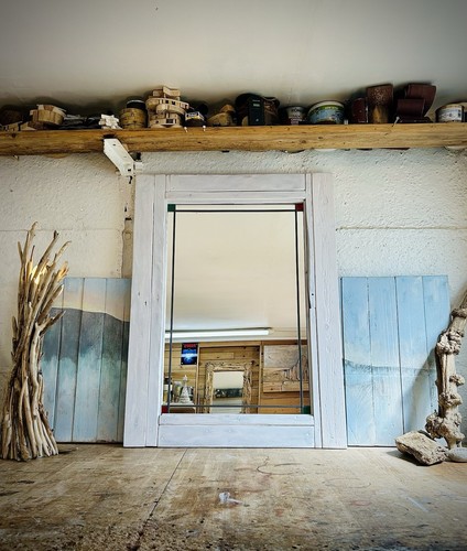 Driftwood mirror white - driftwood,