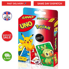 Pokemon UNO Card Game Family Games, Kids Party | UK Stock | Brand New🔥Fast Post