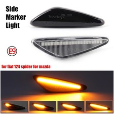 Smoked LED Dynamic Side Indicator Repeater Light For Mazda 6 GH Atenza MX-5 RX-8