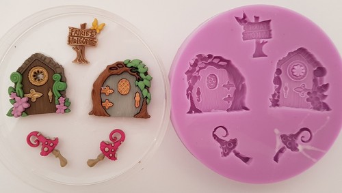 Fairy doors and mushrooms - doors,